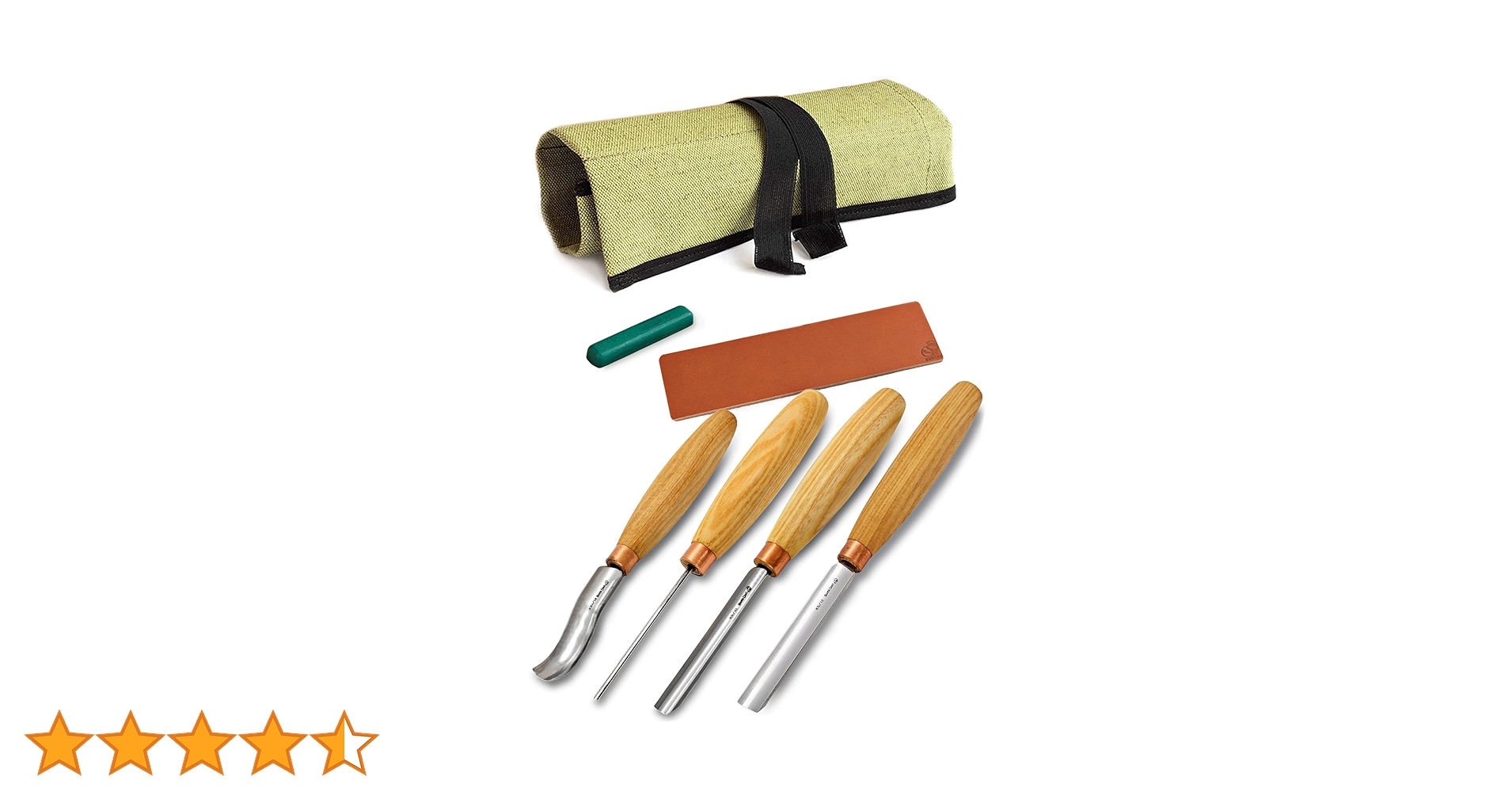 木製の自然形状彫刻 Amazon | BeaverCraft, ウッドカービング用チゼルセット SC01